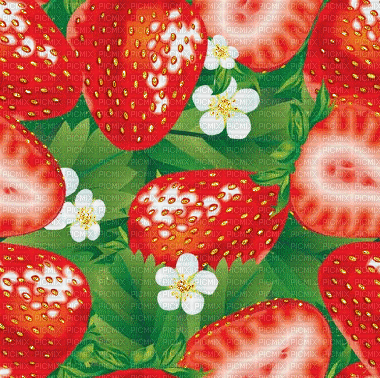strawberry glitter fond - Animovaný GIF zadarmo