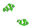 green fish - Gratis animeret GIF