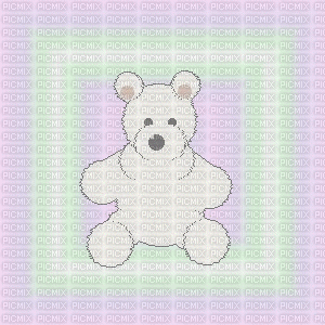 Babyz Polar Bear Background - Бесплатный анимированный гифка