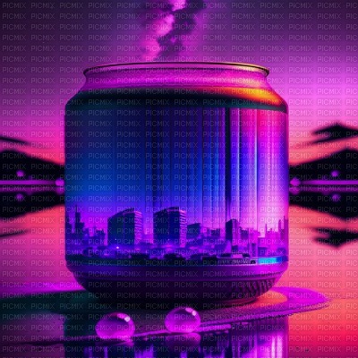 Purple City in a Can - ingyenes png