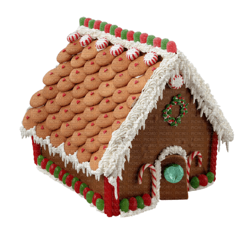 Gingerbread house sunshine3 - png ฟรี