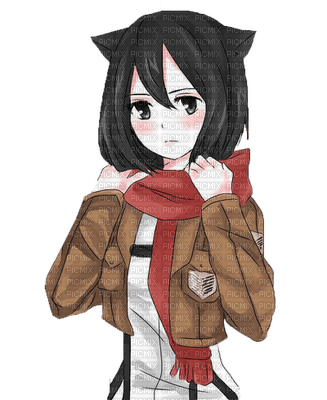 Mikasa neko. ♥ - nemokama png