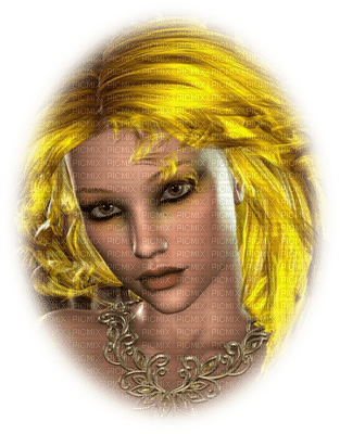 Kaz_Creations Woman Femme Yellow - png gratis