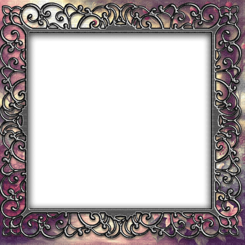 ♡§m3§♡ vintage old purple frame deco - Free PNG