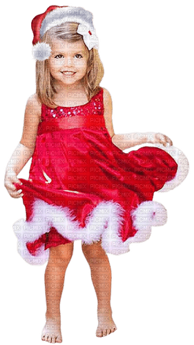 Christmas.Noël.Girl.fille.Red.Victoriabea - Free PNG
