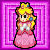 princess peach - GIF animado gratis