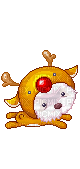 ..:::Kawaii Pixel Reindeer Dog:::.. - Бесплатный анимированный гифка