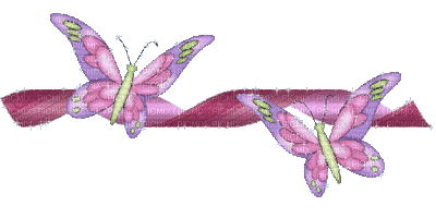 borboleta rosa - Darmowy animowany GIF