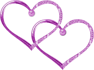 cœurs violets Danna1 - ilmainen png