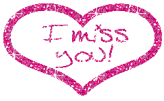 i miss you! heart - Kostenlose animierte GIFs