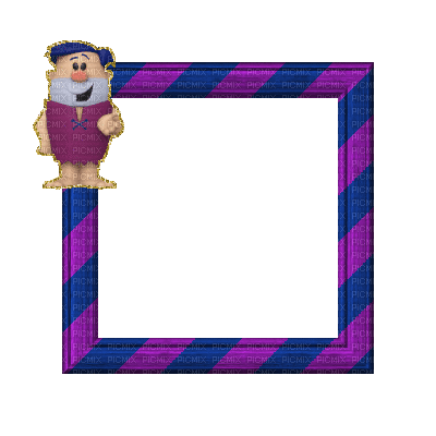 Small Purple/Blue Frame - Ingyenes animált GIF