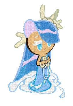 sea fairy cookie sing - Free animated GIF