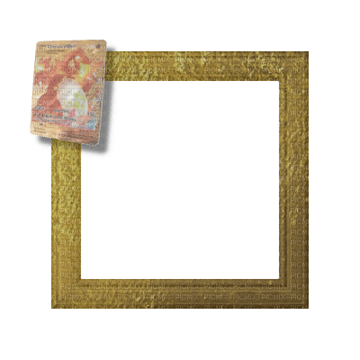 Small Gold Frame - фрее пнг