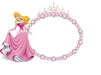 princess princesse cadre cartoon - PNG gratuit