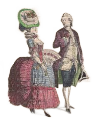 Rococo Dancers - 免费PNG