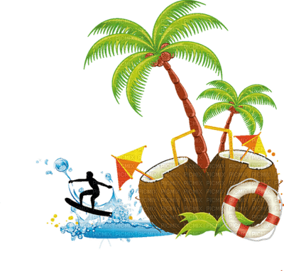 Kaz_Creations Beach Deco - PNG gratuit