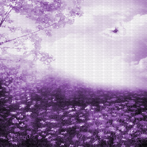 Y.A.M._Fantasy tales background purple - GIF animado gratis