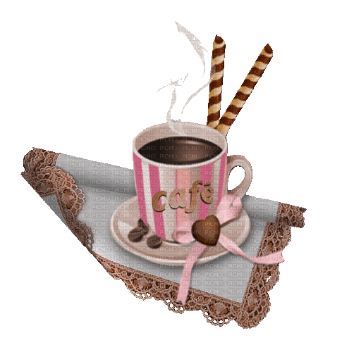Coffee. Leila - Безплатен анимиран GIF