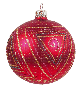 Christmas ball, joulukoriste - zdarma png