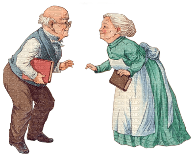 Oma und  Opa - 免费PNG
