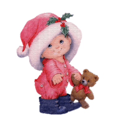 Kaz_Creations Cute Kids Christmas - png gratis