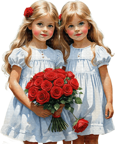 ♡§m3§♡ kawaii girls mothersday red - Free PNG
