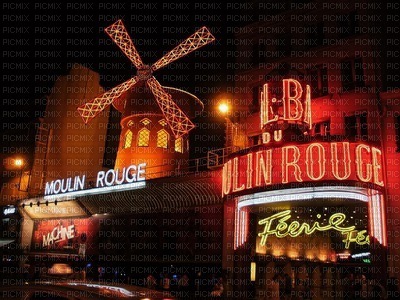 moulin-rouge, punainen mylly - png gratuito