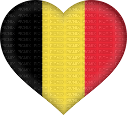 Coeur belgique - gratis png