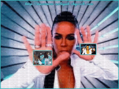 Aaliyah - GIF animado gratis