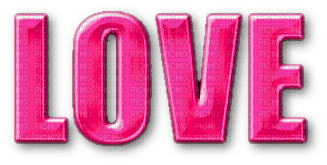 Love.Text.Pink - png gratis