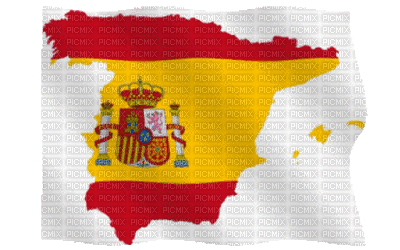 drapeau flag flagge spain spanien Espagne deco tube  soccer football España gif anime animated animation - Darmowy animowany GIF