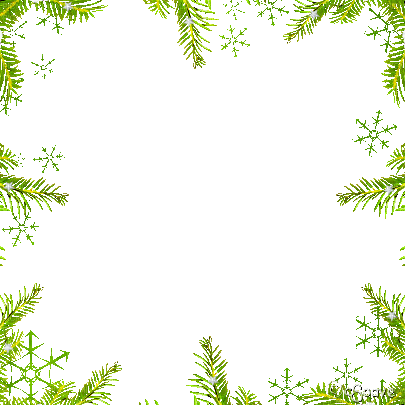soave frame deco winter branch christmas pine - Darmowy animowany GIF