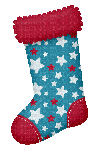 Christmas stocking. Leila - Бесплатни анимирани ГИФ