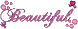 beautiful pink glitter text - Δωρεάν κινούμενο GIF