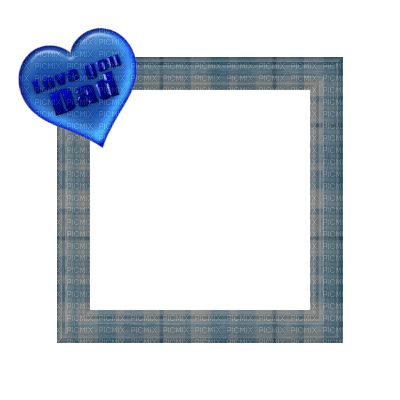 Small Blue Frame - Free PNG