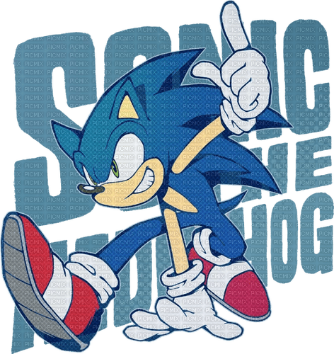 Sonic the Hedgehog - nemokama png
