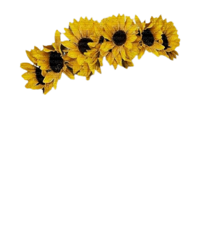 couronne tournesols - Free PNG