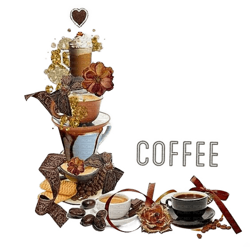 Coffee.Café.Deco.coin.corner.Victoriabea - 免费PNG