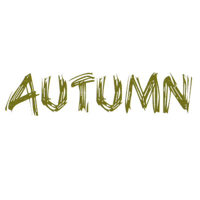 text autumn automne - ingyenes png