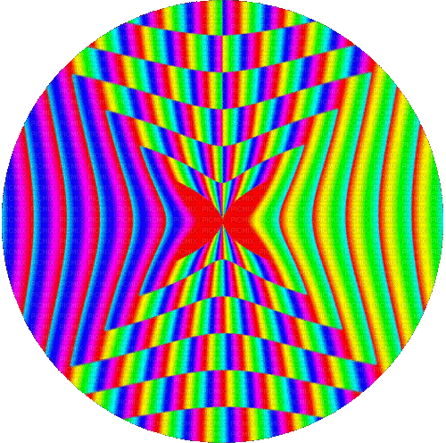 abstract abstrait art circle colored - Бесплатный анимированный гифка