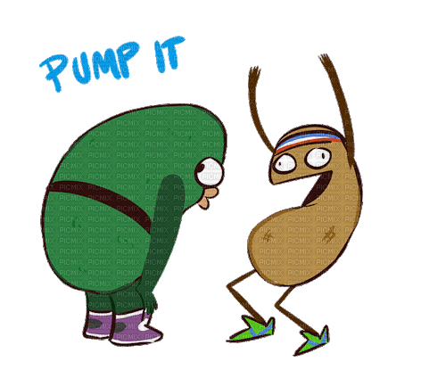 pickle and peanut - Бесплатный анимированный гифка