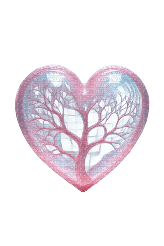 Tree in a Heart - Free PNG