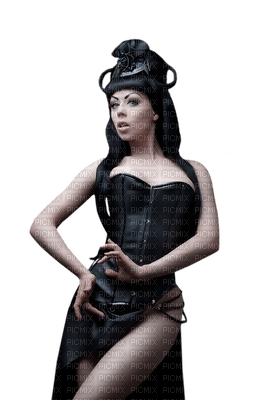 woman gothic dolceluna - Free PNG