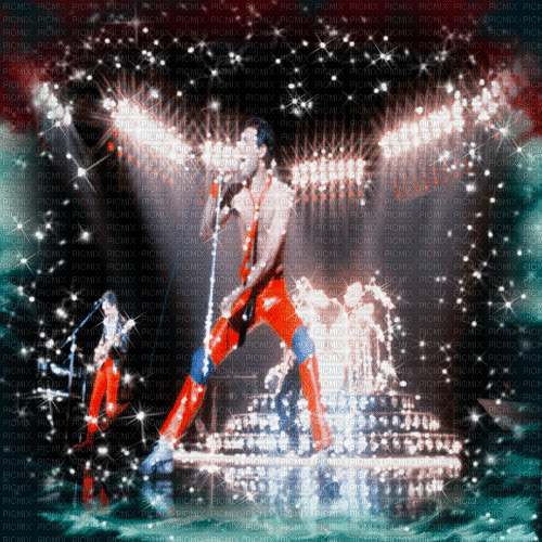 Freddie Mercury milla1959 - Бесплатный анимированный гифка