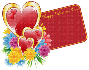 Kaz_Creations  Valentine Love Deco Hearts - bezmaksas png