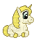 Yellow Unicorn - Gratis animeret GIF