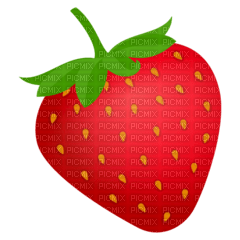 Strawberry emoji - 免费PNG