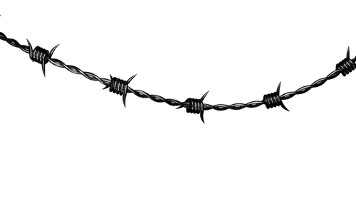 barbed wire - gratis png