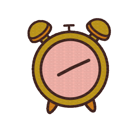 Working Alarm Clock - Free animated GIF