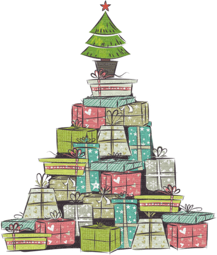 pacchi di Natale - δωρεάν png